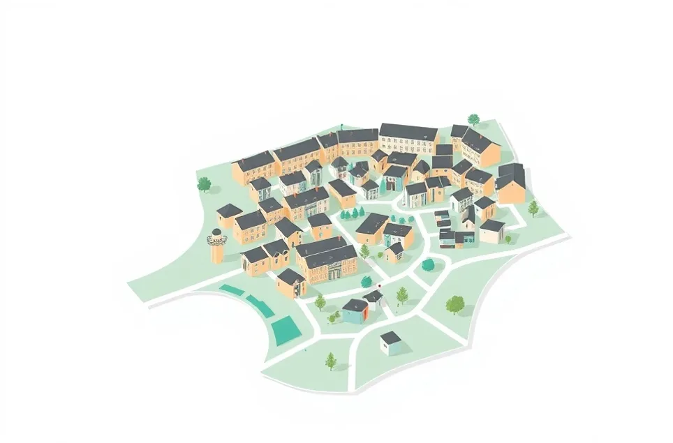 Carte du secteur d'intervention autour de Pertuis (84120)